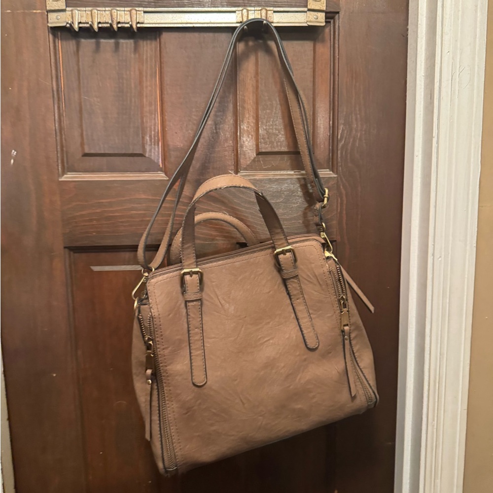 Women’s Elegant Tan Handbag Purse